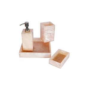 Hot Seller Ensemble de salle de bain en résine époxy Conception unique Ensemble de salle de bain 4 pièces Produit haut de gamme de haute qualité Taille personnalisée du meilleur fabricant - Product Image 6