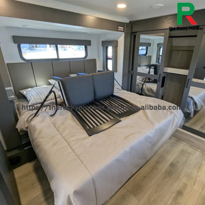 <b>Used</b> in China: 2025 Off-Road Fifth Wheel Toy Hauler Luxury Family Expedition Trailer - Product Image 5