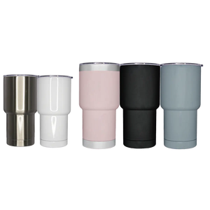 Gobelet isotherme en acier inoxydable 900 ml – Tasse de voyage personnalisable avec couvercle coulissant - Product Image 1