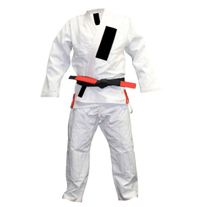 OEM fábrica venta al por mayor de calidad superior blanco perla tejido brasileño Jiu Jitsu Gi nuevo algodón BJJ Gi negro artes marciales Taekwondo - Product Image 6