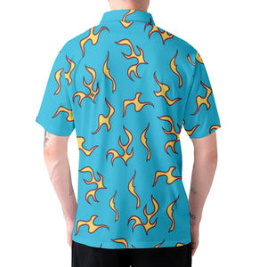 Polo de golf pour homme de qualité supérieure, imprimé sur mesure, 100% polyester, respirant et à séchage rapide - Product Image 3