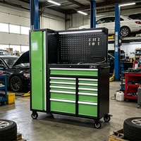 Armoire de rangement modulaire pour outils d'atelier, établi de garage