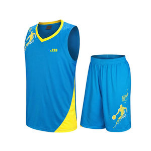 Maillots de basket-ball d'été respirants et à séchage rapide personnalisés, créez votre propre design, haute qualité, 100% polyester, en vente - Product Image 2