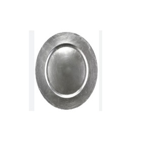 Assiette de présentation en métal plaqué or de fantaisie simple faite à la main plat de service de nourriture à la maison avec de l'or élégant, durable et élégant - Product Image 4