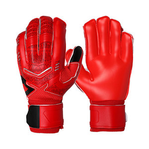 Gants de gardien de but de football unisexes extra résistants et antidérapants pour adultes pour l'entraînement et le match, fabriqués en cuir de qualité. - Product Image 2