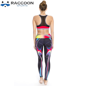 Custom Logo Sublimation Printed Women Oversize Sexy Eco-Friendly Plus Size Sports <b>Bra</b> for Yoga Fitness Workout by Raccoon Sports - Product Image 3