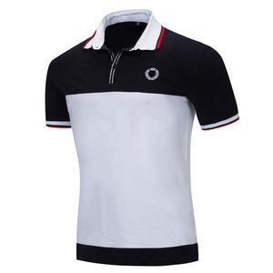 Logo personnalisé solide conçu pour polo Tissu tricoté respirant confortable de haute qualité Plusieurs couleurs disponibles - Product Image 5