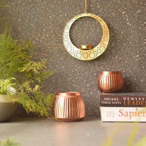 Best Selling Designer Pot Shape Metal Jar Candle in Affordable Price From Indian Exporter - Product Image 6