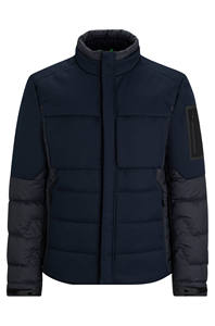 Chaqueta de Invierno de Lujo para Hombre, Corta, Acolchada, con Cremallera, Estilo Burbuja, Fabricante Personalizado - Product Image 6