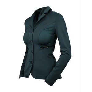 Veste d'équitation imperméable et respirante extensible pour femme manteau équestre au design sportif conçu pour une fonction de confort - Product Image 1
