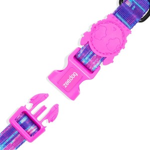 Modern Luxury Glitch Collar 502 Waterproof Silicone Pet <b>Dog</b> Collar with LED <b>Lights</b> Print Pattern Stylish Leash - Product Image 2