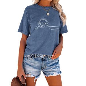 Camiseta personalizada para mujer, con gráfico Unisex Camiseta de algodón, camiseta de talla grande, vestidos de gran tamaño para mujer - Product Image 5