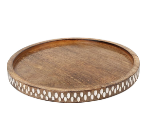 Bandeja para servir alimentos de pan de madera de alta calidad, accesorios para el hogar, bandeja para servir de madera natural, última calidad - Product Image 5