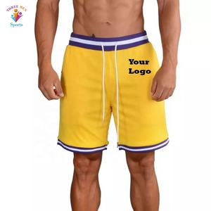 กางเกงขาสั้นเล่นบาสเก็ตบอลสำหรับผู้ชายกางเกงขาสั้นแบบมีกระเป๋าเอวยางยืดแห้งเร็วแบบลำลอง - Product Image 3