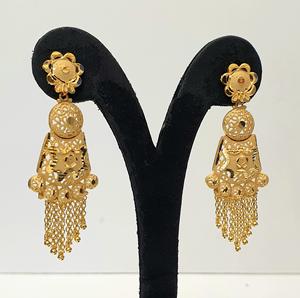 Colección Dubái, Juego de Joyería Nupcial para Mujer Chapado en Oro de 24K, 2 Gramos, Chapado Grueso, Hermoso Colgante, Mejor Precio, Moda - Product Image 4