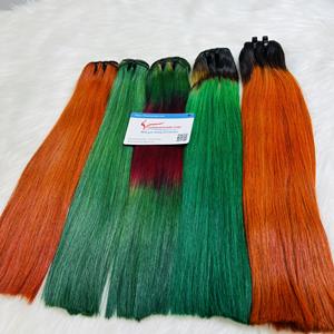 Venta al por mayor de cabello humano liso de hueso de color Paquetes de cabello tejido - Product Image 3