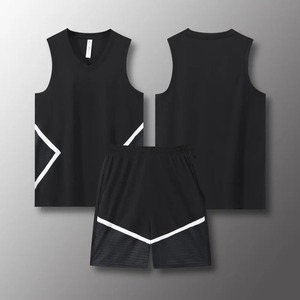 Nouveaux uniformes d'équipe légers de qualité supérieure, maillots de basket-ball imprimés en 3D, design pénal, tendance, respirants - Product Image 2