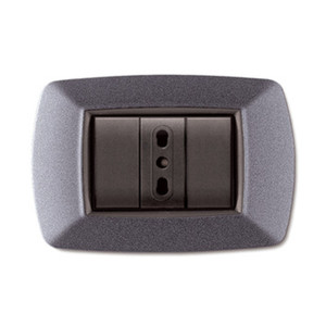 Placca Life Mod. Divano a 3 Posti in Gomma Vulcanizzata Grigio Chiaro - Product Image 1