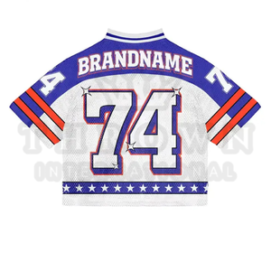 Nueva Temporada 25-26, 32 Equipos, Camisetas de Rugby Bordadas de Alta Calidad de Estados Unidos, Venta al Por Mayor para Camisetas de Fútbol Americano Unisex Juveniles - Product Image 5