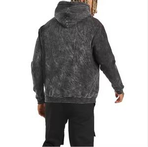 Men Acid Wash Hoodies / New Fashionable Street Wear Men Comfortable Breathable Acid Wash Hoodies - Product Image 4