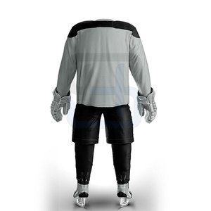 Fabricant pakistanais d'uniformes de hockey sur glace surdimensionnés, vêtements de sport pour adultes, impression de logo personnalisée, ensemble pour l'entraînement, 100% coton - Product Image 2