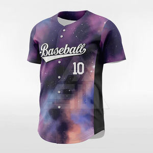 Maillot de baseball pour homme de haute qualité, respirant, grande taille, fabriqué en usine, avec nom d'équipe personnalisé et 100% polyester - Product Image 5