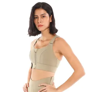 Sujetador deportivo de mujer de mejor diseño para Yoga y correr Ropa de fitness de talla grande Sujetador deportivo para ropa informal Sujetadores deportivos para mujer - Product Image 5