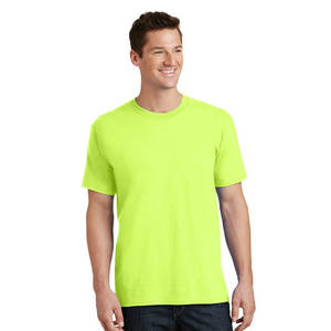 Respirant Mens Short Sleeves Ringspun Garment Dyed T-Shirt Pour Homme - Product Image 4