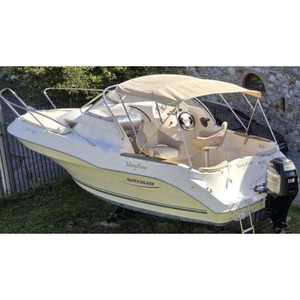 Housse de bateau Quicksilver 540 Cruiser, options de moteur 115/100 CV, dimensions 5,33x2,43m/5,55x2,47m - Ajustement parfait pour un montage rapide et facile - Product Image 2