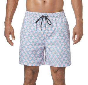 กางเกงขาสั้นผ้าตาข่ายสำหรับผู้ชายกางเกงยิมกางเกงขาสั้นผ้าตาข่ายขนาดพิเศษพิมพ์โลโก้ตามสั่ง - Product Image 5