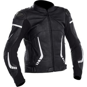 Última moda Regular Fit chaquetas de cuero genuino de la motocicleta de los hombres de calidad superior chaqueta de cuero para la venta - Product Image 5