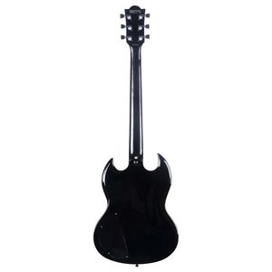 Guitarra Eléctrica Eko Serie 300, Lacada en Negro, Tapa de Abeto Sólido, Fondo y Laterales de Palisandro/Arce, Escala de 628 mm, Humbucker H-H, 05134028 - Product Image 2