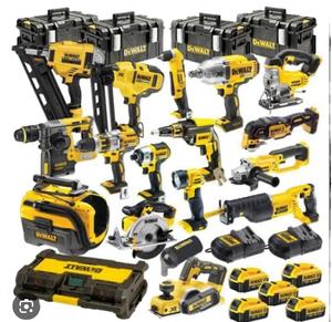 Compre 3 y Obtenga 2 Gratis: Kit de Herramientas DeWalt DIY Combo de 18V 20V XRP, Juego de 16 Piezas con Mango de Plástico, Herramientas Eléctricas y Taladros - Product Image 1