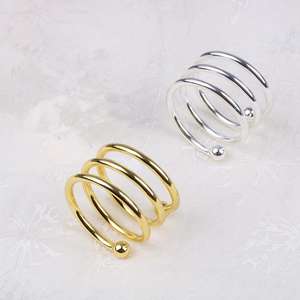 Anillo de acero inoxidable para servilletas, accesorio de acero inoxidable resistente a altas temperaturas, precio al por mayor - Product Image 6