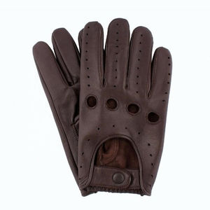 Gants de conduite en cuir de haute qualité, tendance, protection UV, imperméables, antidérapants, respirants, faciles à porter, couleur unie, très demandés - Product Image 3