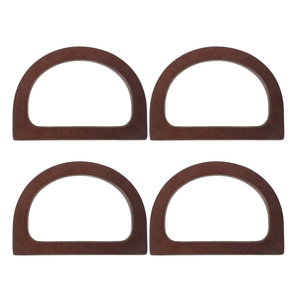 Asas de bolsa de madera resistentes y ligeras con calidad de pulido suave hechas a mano para mayoristas y marcas en costura - Product Image 2