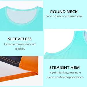 Chaleco deportivo sin mangas para hombre, camiseta sin mangas para entrenamiento de gimnasio, ropa deportiva transpirable de secado rápido para correr y entrenar - Product Image 5