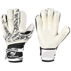 Gants de gardien de but de football en cuir respirant personnalisés avec un design personnalisé et de haute qualité - Product Image 1