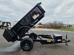 Big <b>Tex</b> 5'x8' Heavy-Duty Dump/Farm Trailer 5000lbs 3-Year Warranty High Productivity Low Price Buy Now - Product Image 4