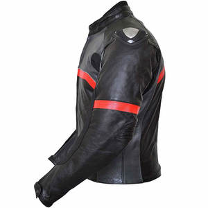Chaqueta de Cuero Genuino de Alta Calidad para Hombre, Personalizada, de Manga Larga, para Exteriores, Ligera, para Motocicleta, Nueva Llegada, Superventas - Product Image 3