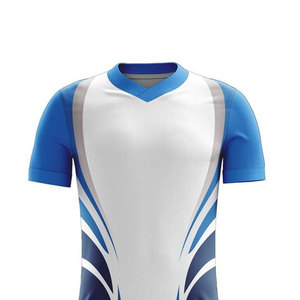 2024 uniformi da calcio personalizzate Unisex nuovi set di Design in bianco stampa Logo sublimazione taglio automatico prezzo all'ingrosso servizio OEM - Product Image 4