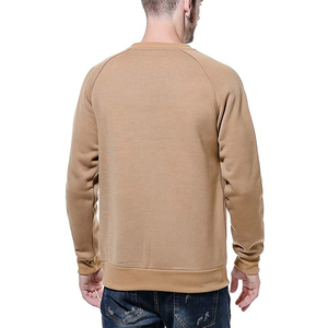 Sweat-shirt surdimensionné pour homme Pull à col rond vierge Logo personnalisé Top polaire OEM ODM Streetwear - Product Image 4