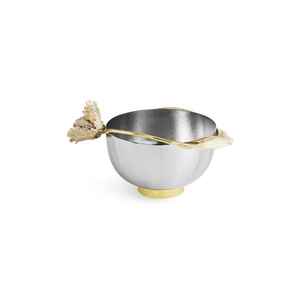 2026 Elegant Metal Chocolate <b>Bowl</b> With Polished Finished Perfect For Serving <b>Desserts</b> At Weddings Parties And Special Events - Product Image 1