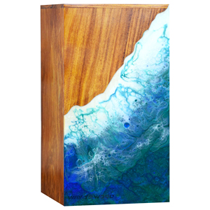 Urna de madera de garantía de calidad para cenizas humanas, urna de resina conmemorativa Premium masculina/femenina para adultos, urna de cremación duradera para cenizas - Product Image 4