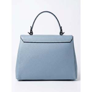 Sac à main et sac à bandoulière structuré en cuir Dollaro véritable AP IDEA MODA - Motif Litchi Normcore/Minimaliste - Fabriqué en Italie - Art. 26138 - Product Image 6