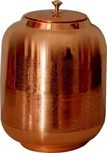 Copper <b>Water</b> <b>Dispenser</b> High Selling Quality Pure Copper Hammered Matka Cooler Elegant <b>for</b> Cooling <b>Water</b> <b>Home</b> Kitchen Usage - Product Image 6