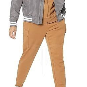 Pantalon de survêtement en toile pour homme, coupe ajustée, séchage rapide, imperméable, 100 % coton, léger, style urbain, pour l'entraînement, jogging, vente chaude - Product Image 4
