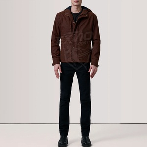 Fashionable Men <b>Canvas</b> <b>Jacket</b> Durable Fabric Comfortable Fit For Street Style And Casual Outings Winter <b>Jacket</b> - Product Image 4