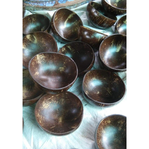 Ensemble de saladiers en coquille de noix de coco écologique fait à la main fabricant vietnamien vaisselle de cuisine à domicile personnalisée impression compétitive - Product Image 5