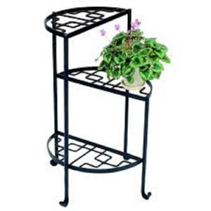 4 Tier Metal Hanging Plant Stand Plant Shelf Multiple <b>Flower</b> Display Stands Gamla Rack <b>Tall</b> Planter Stand for <b>Pots</b> - Product Image 4